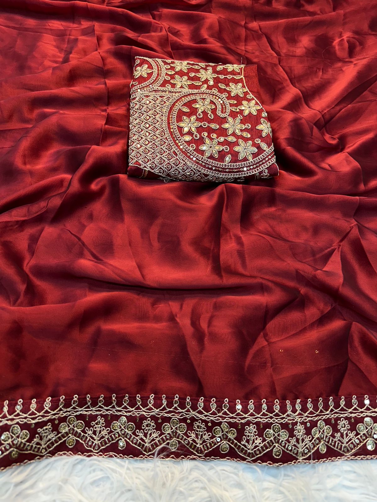 Bollywood celebrity sequence saree