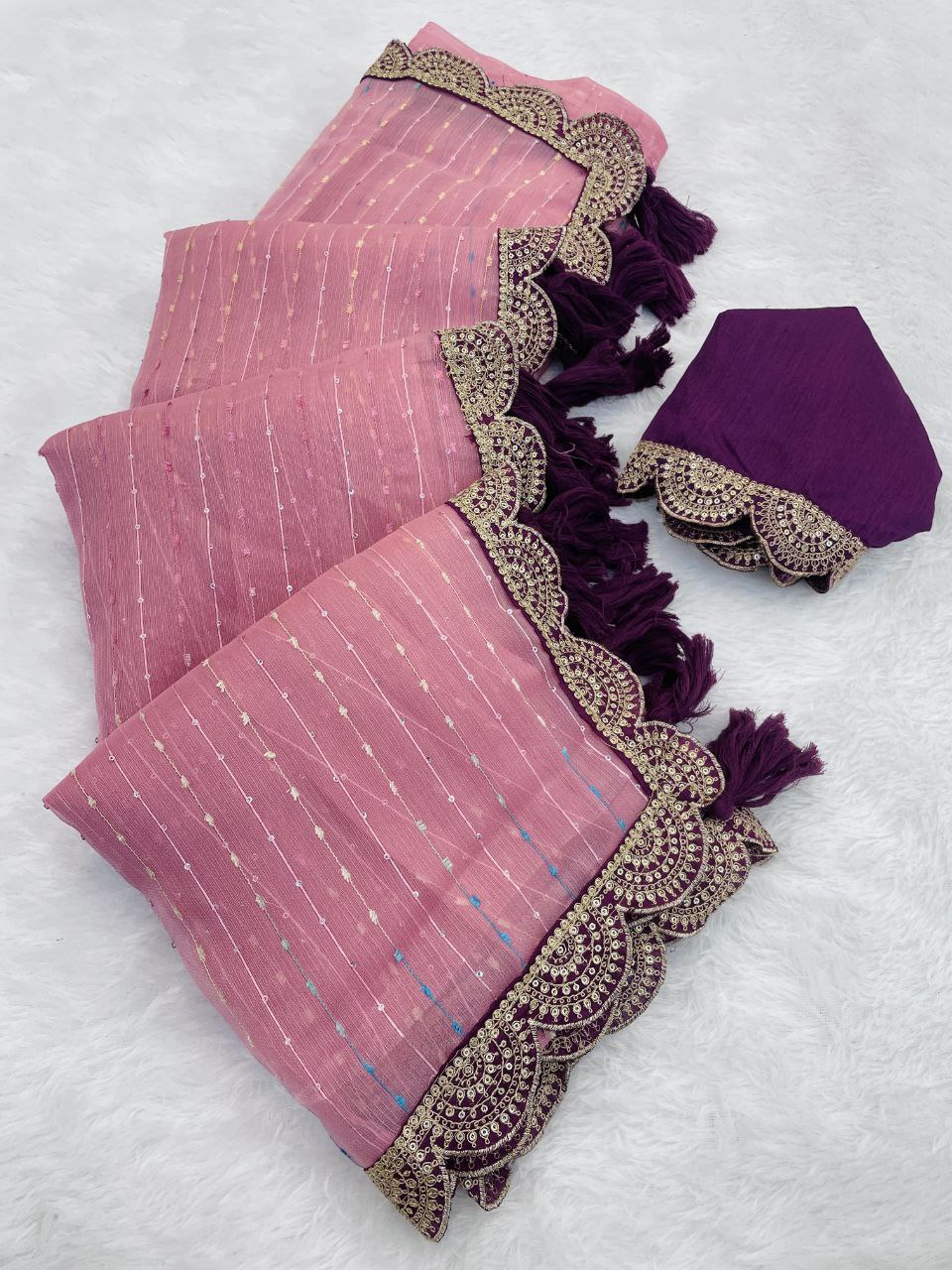 Beautiful designer Party wear saree