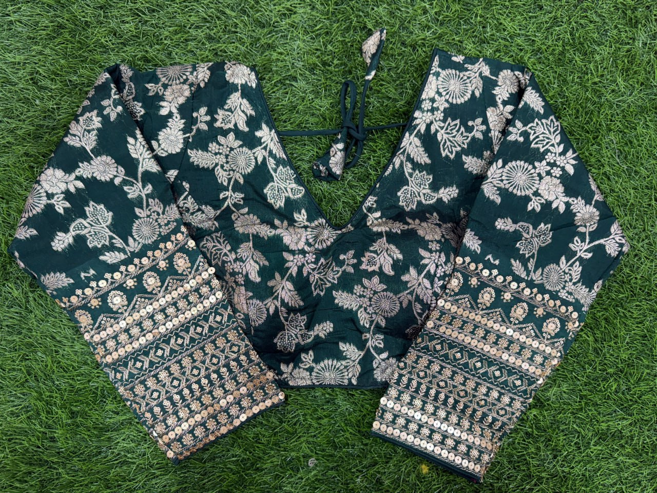 Dola Jacurd Embroidery Work Readymade Blouse