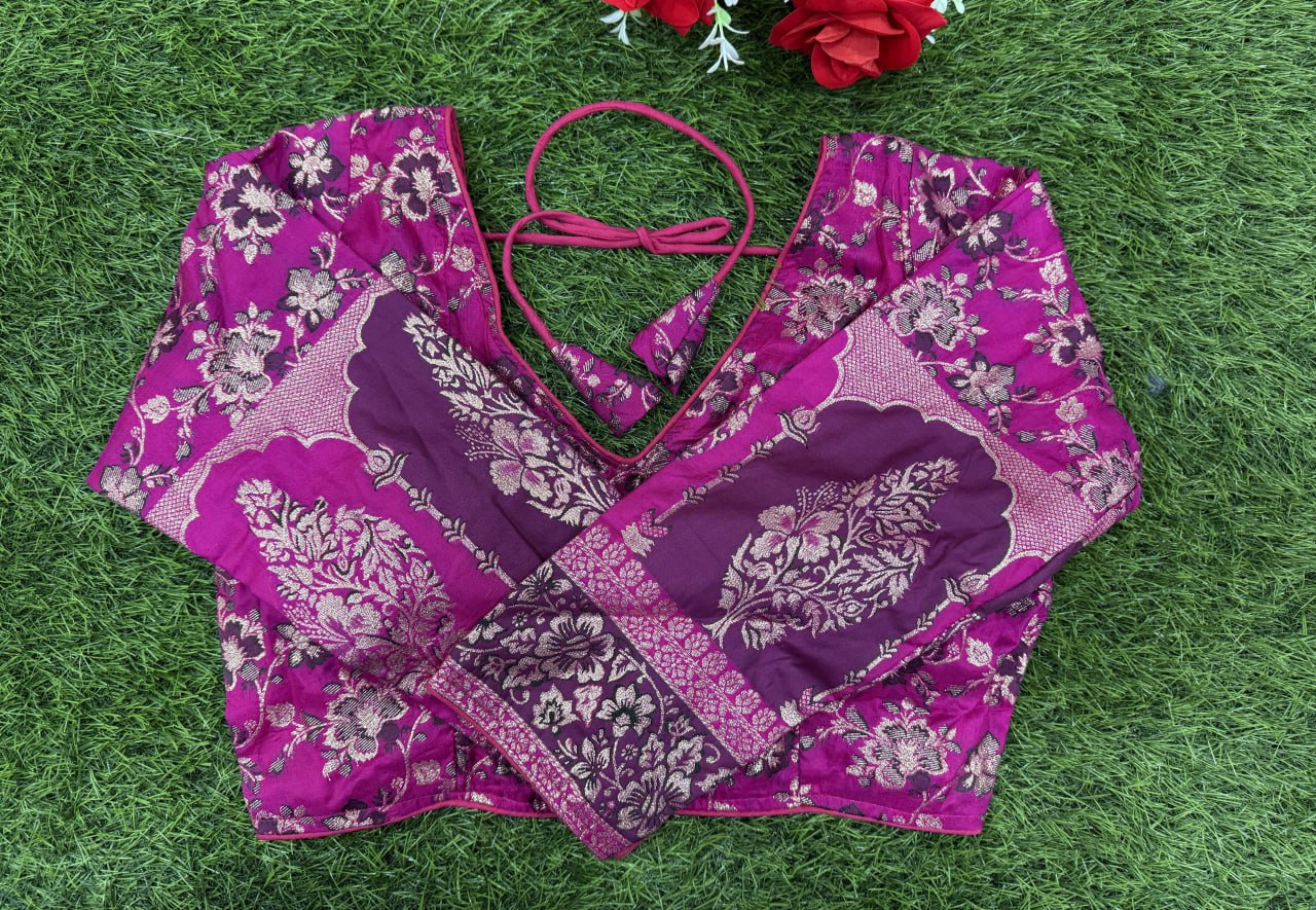 Dola Jacurd Readymade Blouse For Women