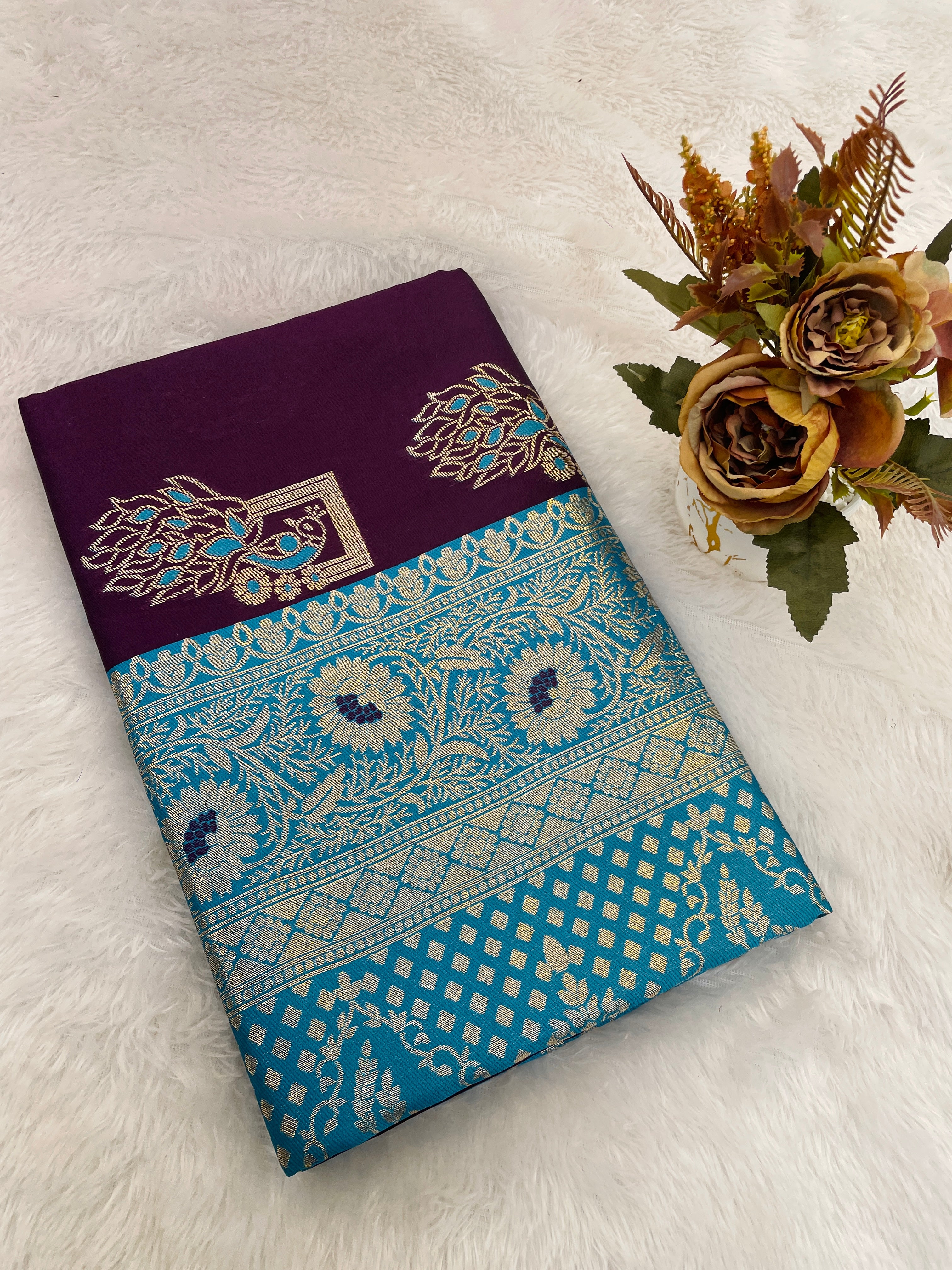 Soft Pethani silk saree with zari weaving  design and Meenakari  Women Saree