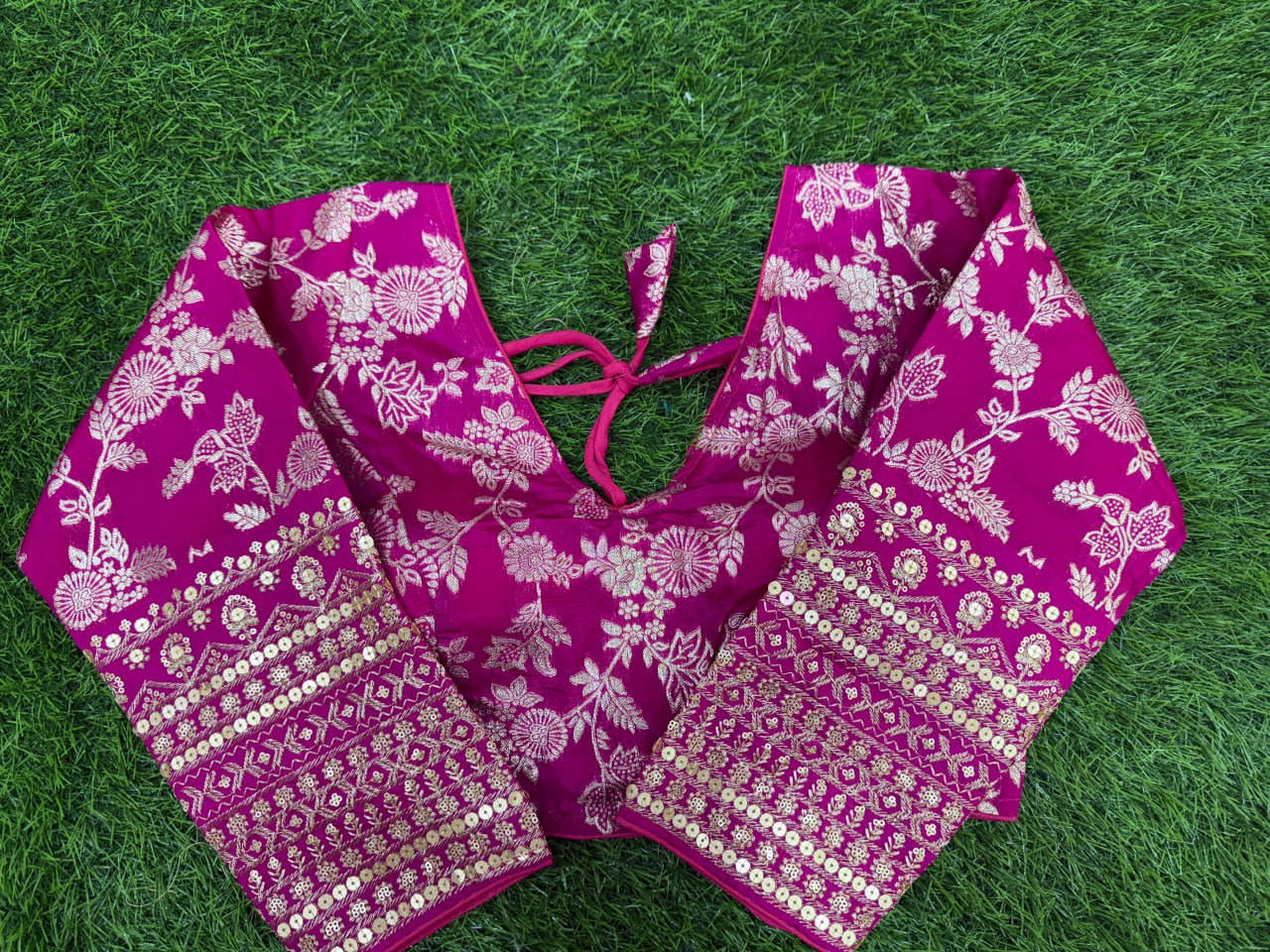 Dola Jacurd Embroidery Work Readymade Blouse