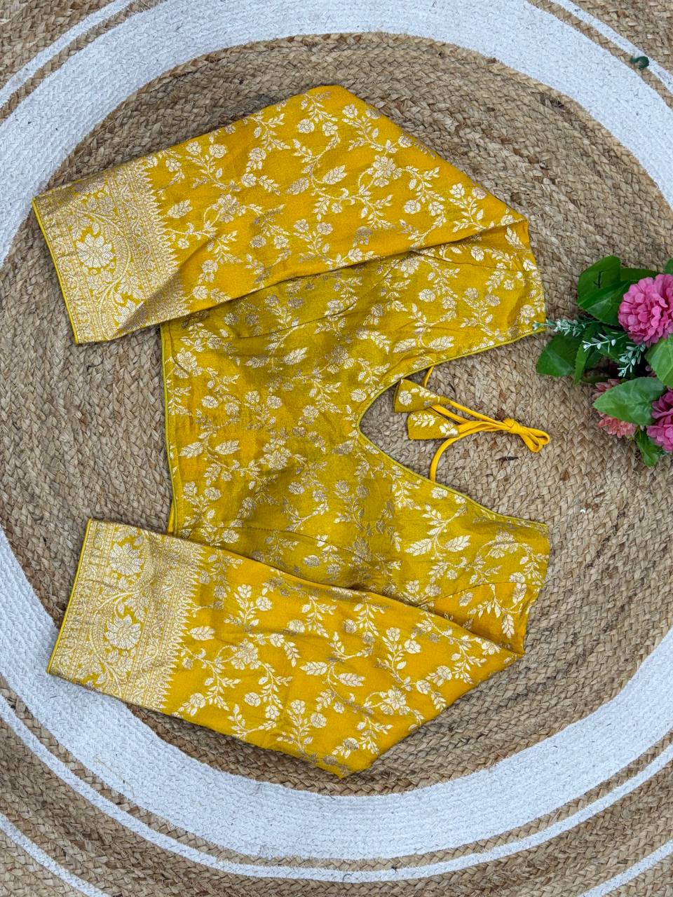 Shimmar Jacurd Readymade Blouse For Women