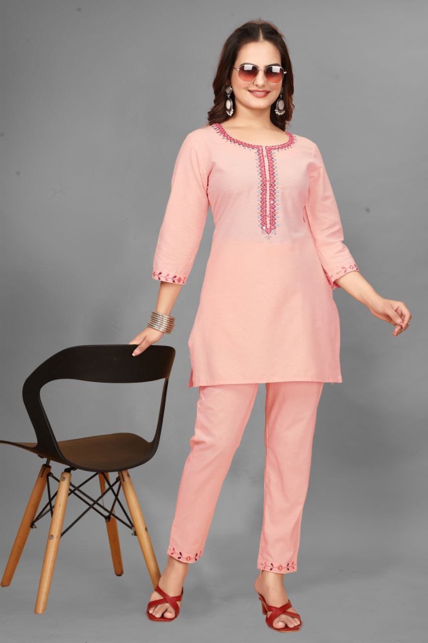 HANDWORK COORDSET FOR WOMEN