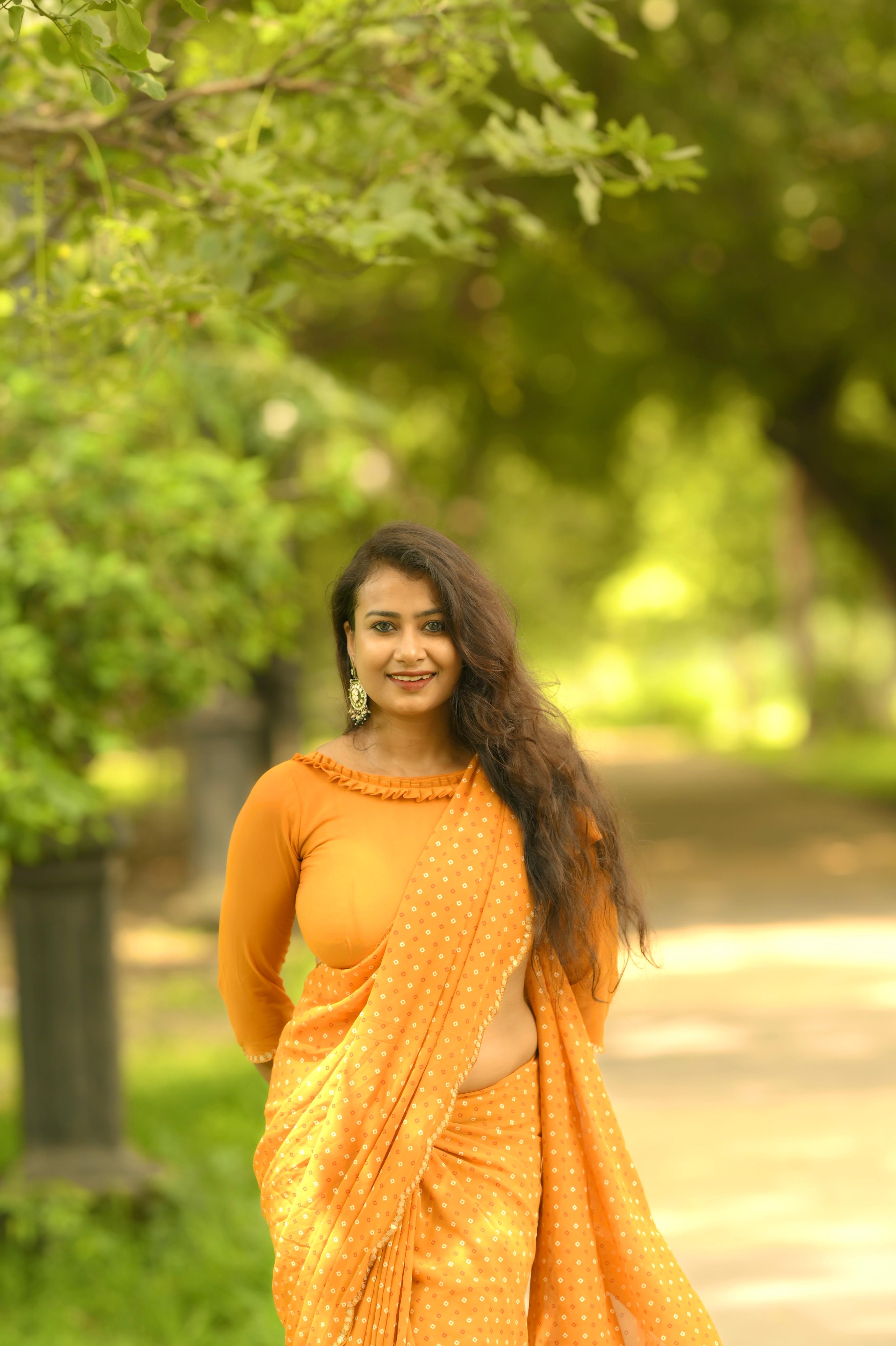 Bandhani Viscose Georgette Women Saree